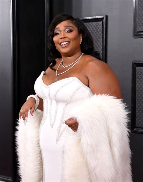 Lizzo's White Atelier Versace Dress at the Grammys 